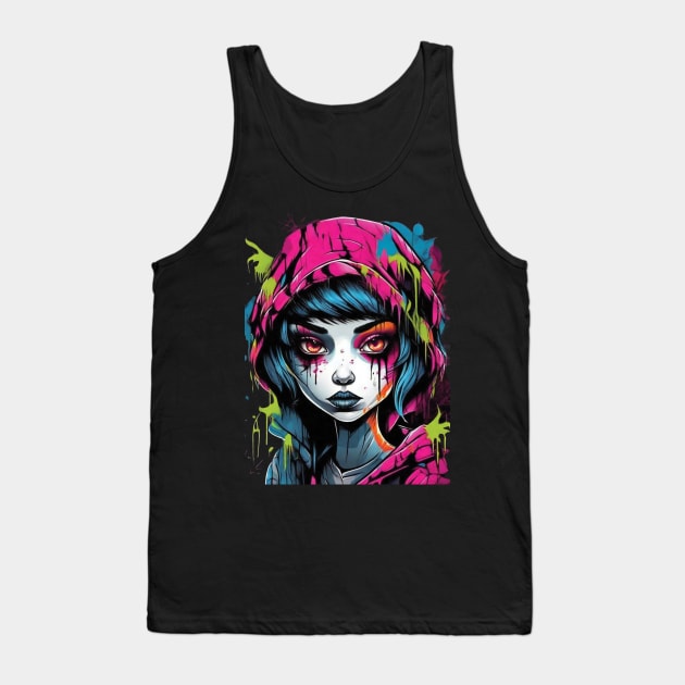 sad girl Tank Top by mdr design